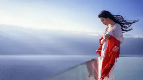 金建希出庭画面